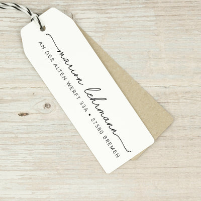 Adressstempel "Bremen" - IN LOVE WITH PAPER