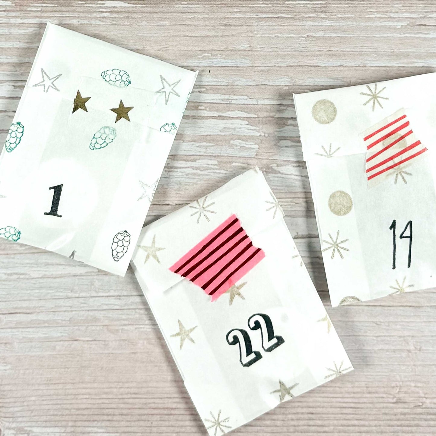 Adventskalender Stempel-Set