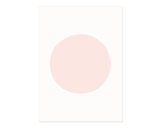 Blankokarten-Set "Dot" zum Selbstbestempeln (Apricot)