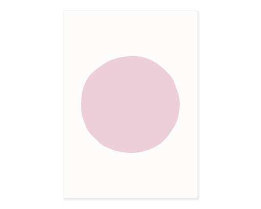 Blankokarten-Set "Dot" zum Selbstbestempeln (Beere)