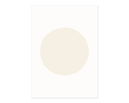 Blankokarten-Set "Dot" zum Selbstbestempeln (Hellbeige)