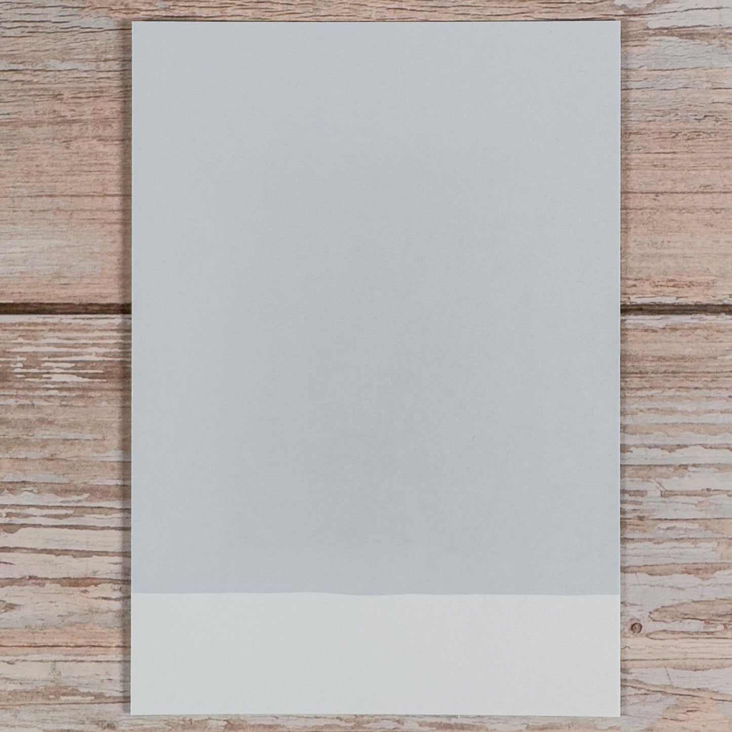Blankokarten - Set zum Selbstbestempeln Graublau - IN LOVE WITH PAPER