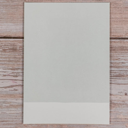 Blankokarten-Set zum Selbstbestempeln Graugrün