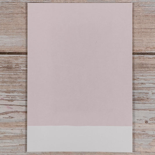 Blankokarten-Set zum Selbstbestempeln Graurosé