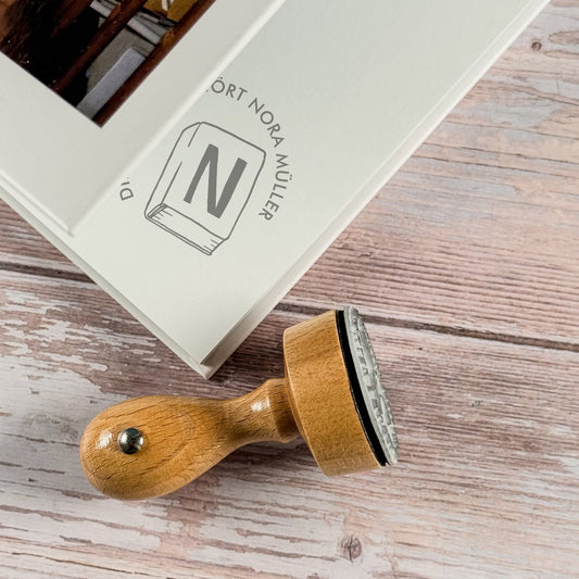 Bücherstempel "Buchmomente"