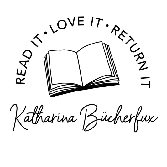 Buchprägestempel "Bücherfux" - IN LOVE WITH PAPER