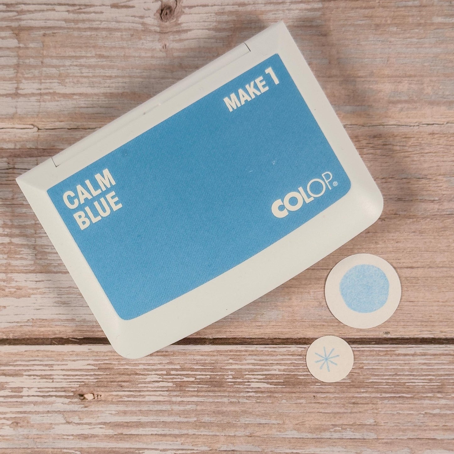 COLOP MAKE 1 "Calm Blue" (hellblau) - IN LOVE WITH PAPER