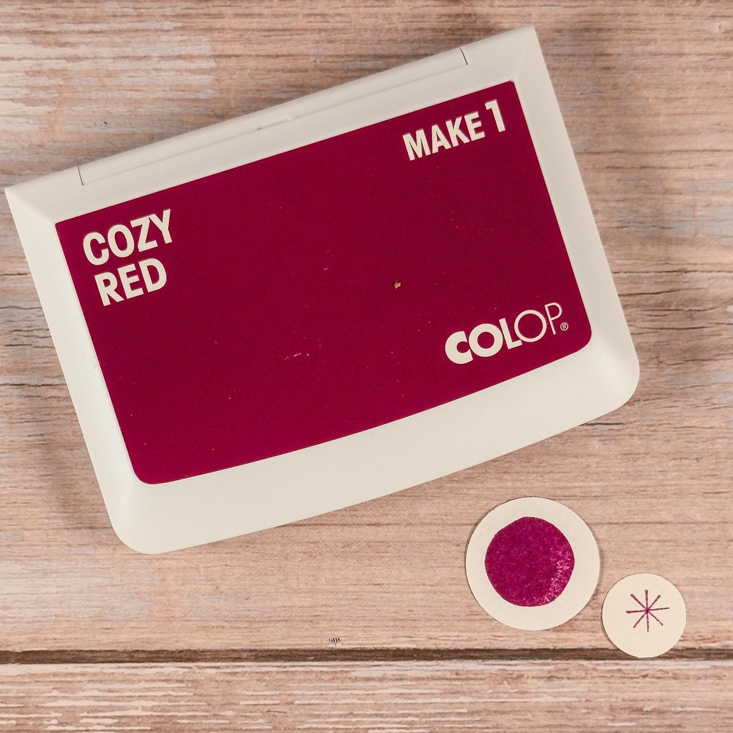 COLOP MAKE 1 "Cozy Red" (brombeere) - IN LOVE WITH PAPER