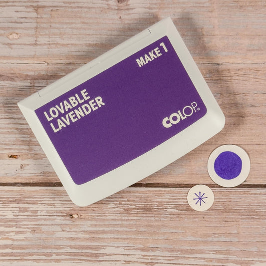 COLOP MAKE 1 "Lovable Lavender" (violett) - IN LOVE WITH PAPER