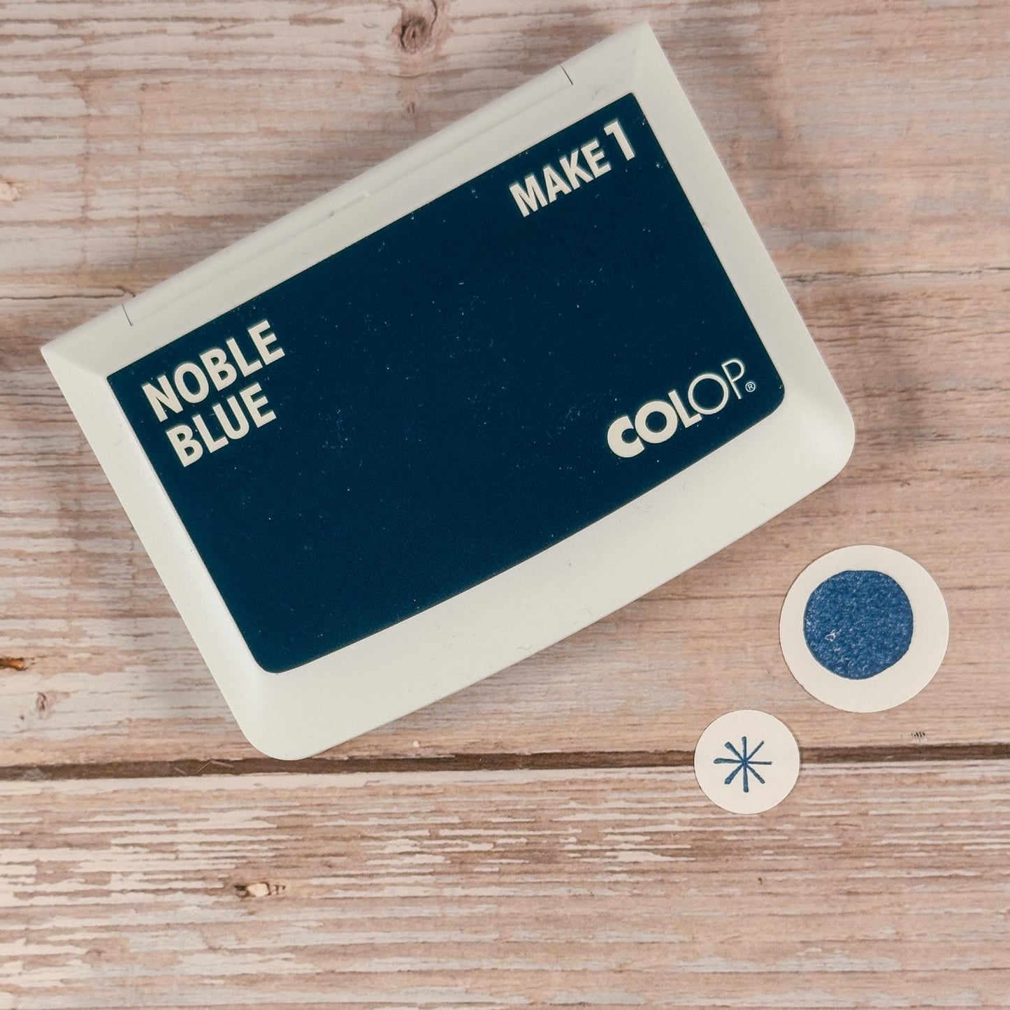 COLOP MAKE 1 "Noble Blue" (dunkelblau) - IN LOVE WITH PAPER