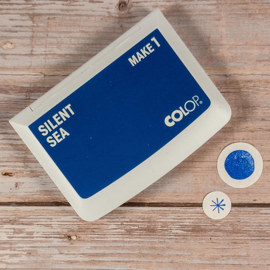 COLOP MAKE 1 "Silent Sea" (königsblau) - IN LOVE WITH PAPER