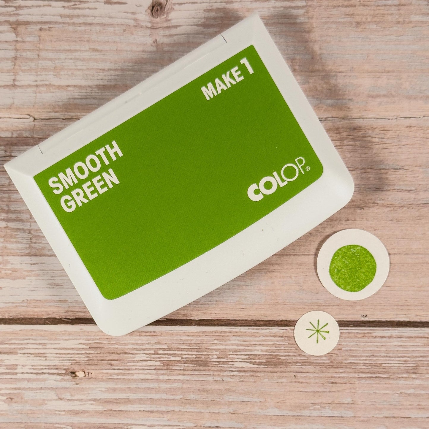 COLOP MAKE 1 "Smooth Green" (apfelgrün) - IN LOVE WITH PAPER