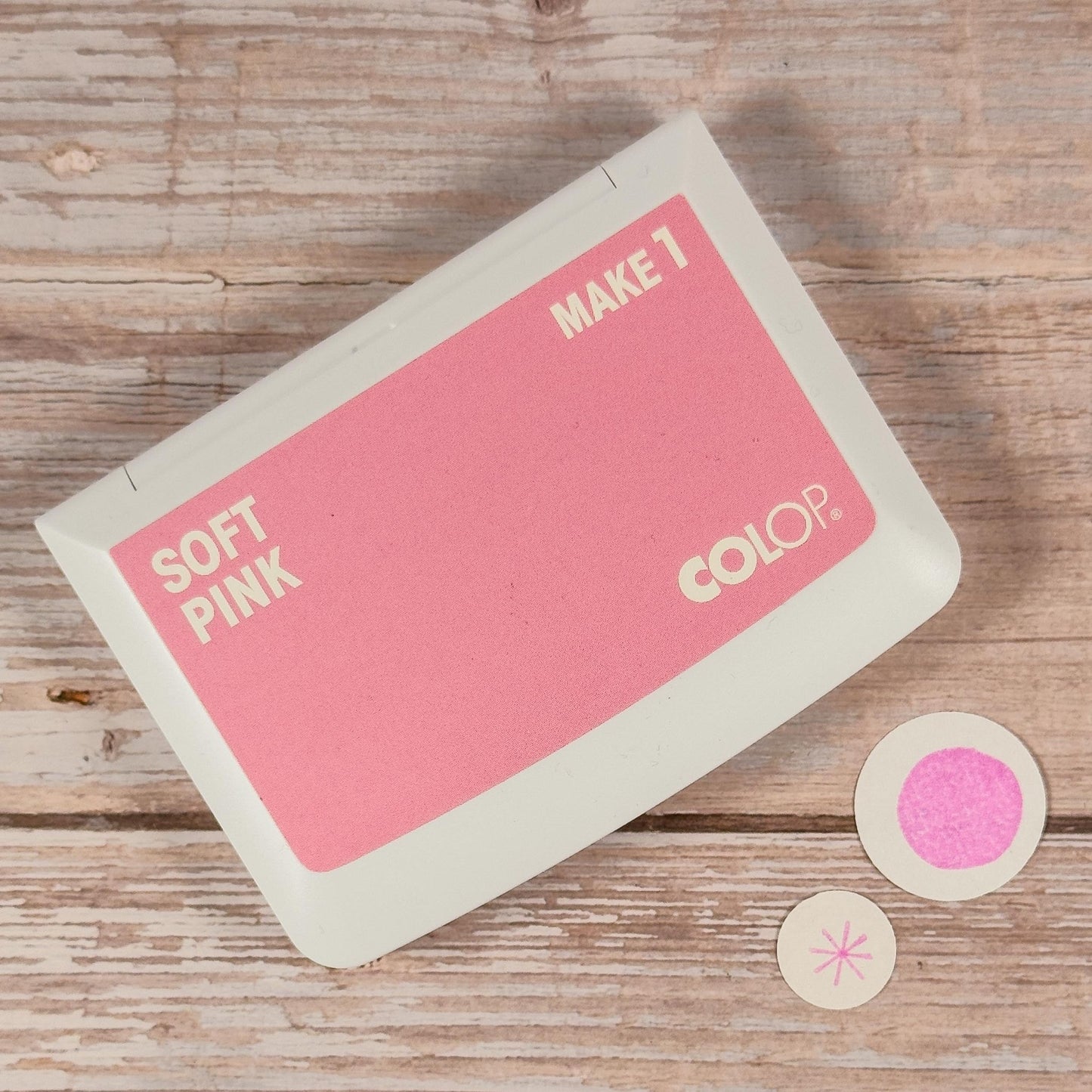 COLOP MAKE 1 "Soft Pink" (rosa) - IN LOVE WITH PAPER