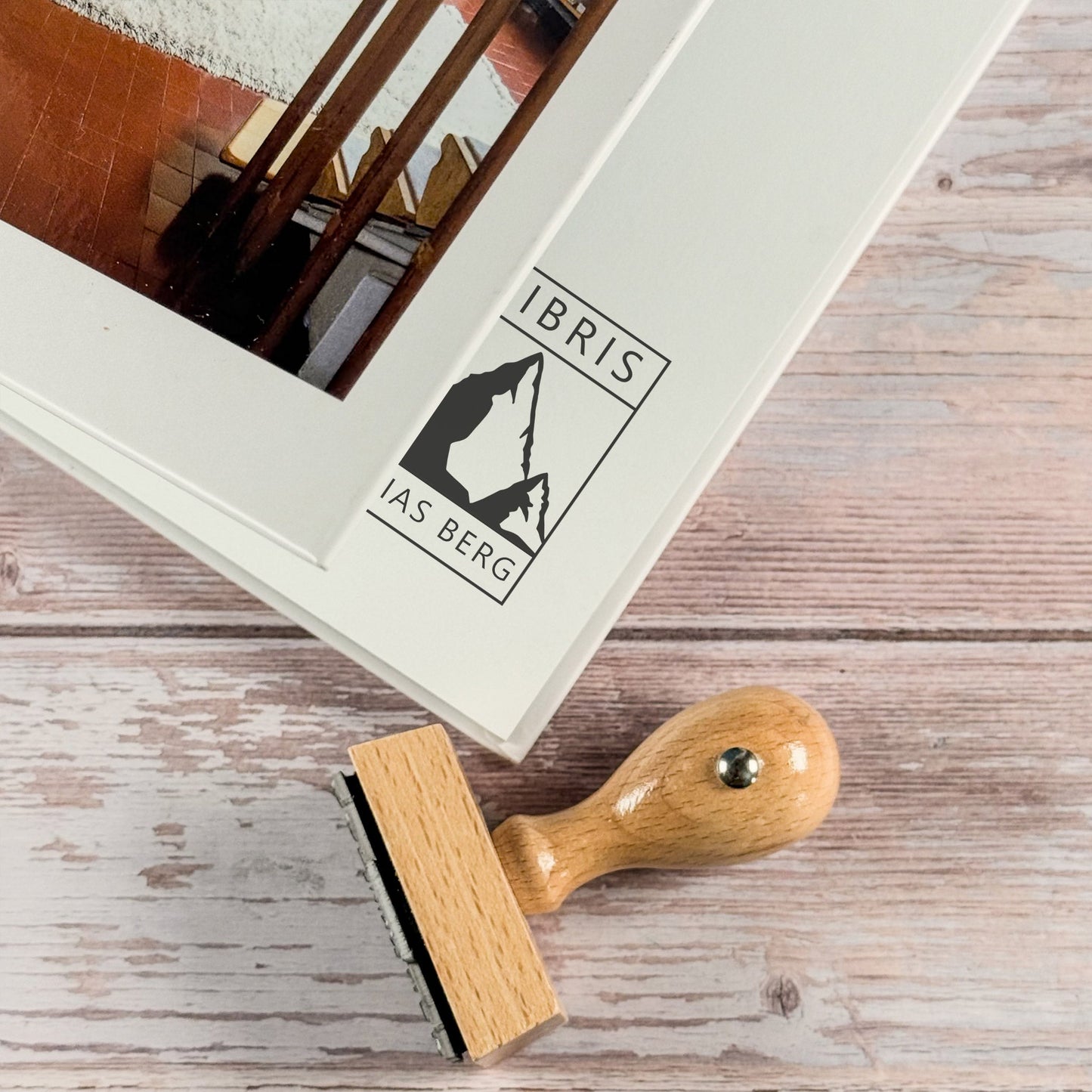 Ex Libris - Stempel "Bergliebe" - IN LOVE WITH PAPER