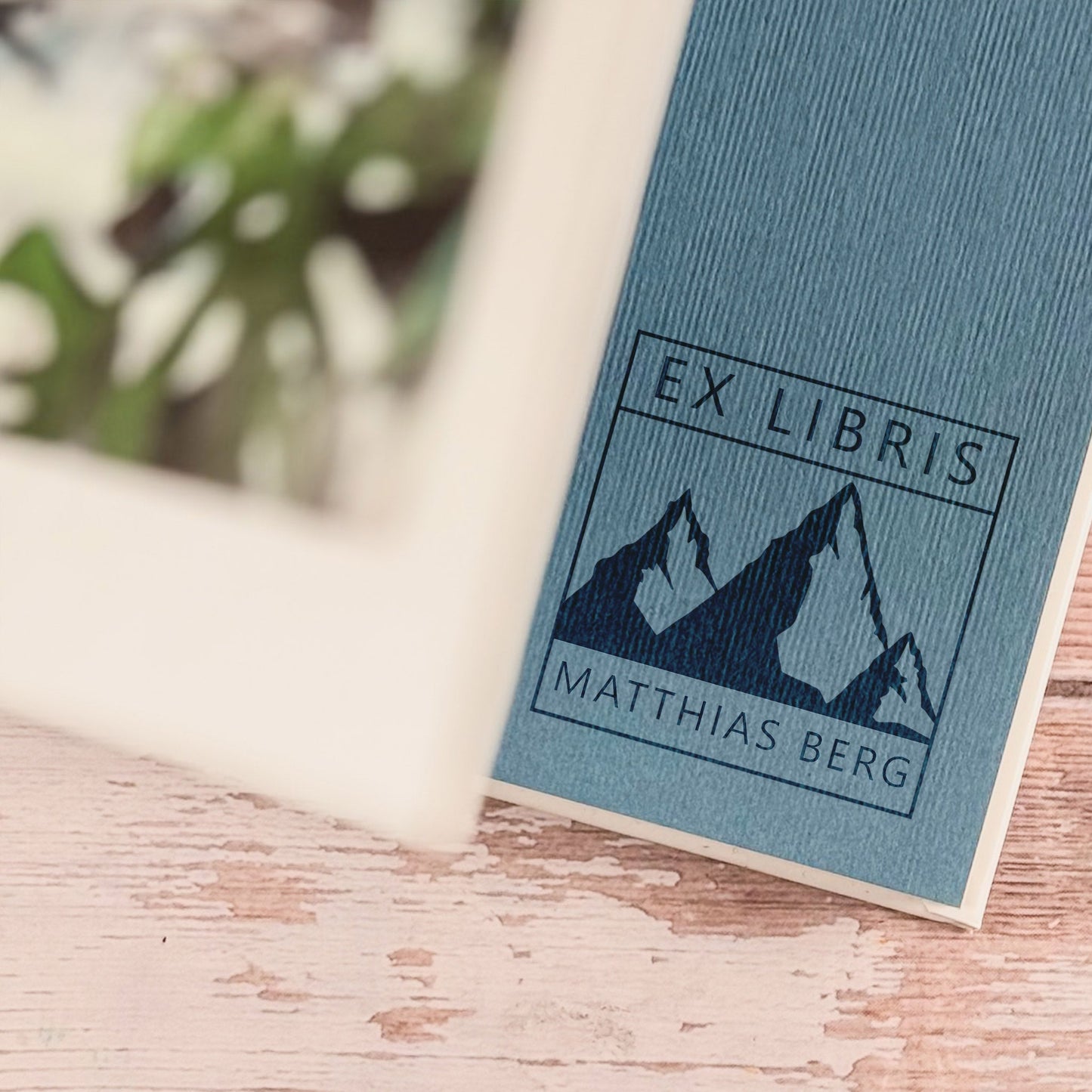 Ex Libris - Stempel "Bergliebe" - IN LOVE WITH PAPER
