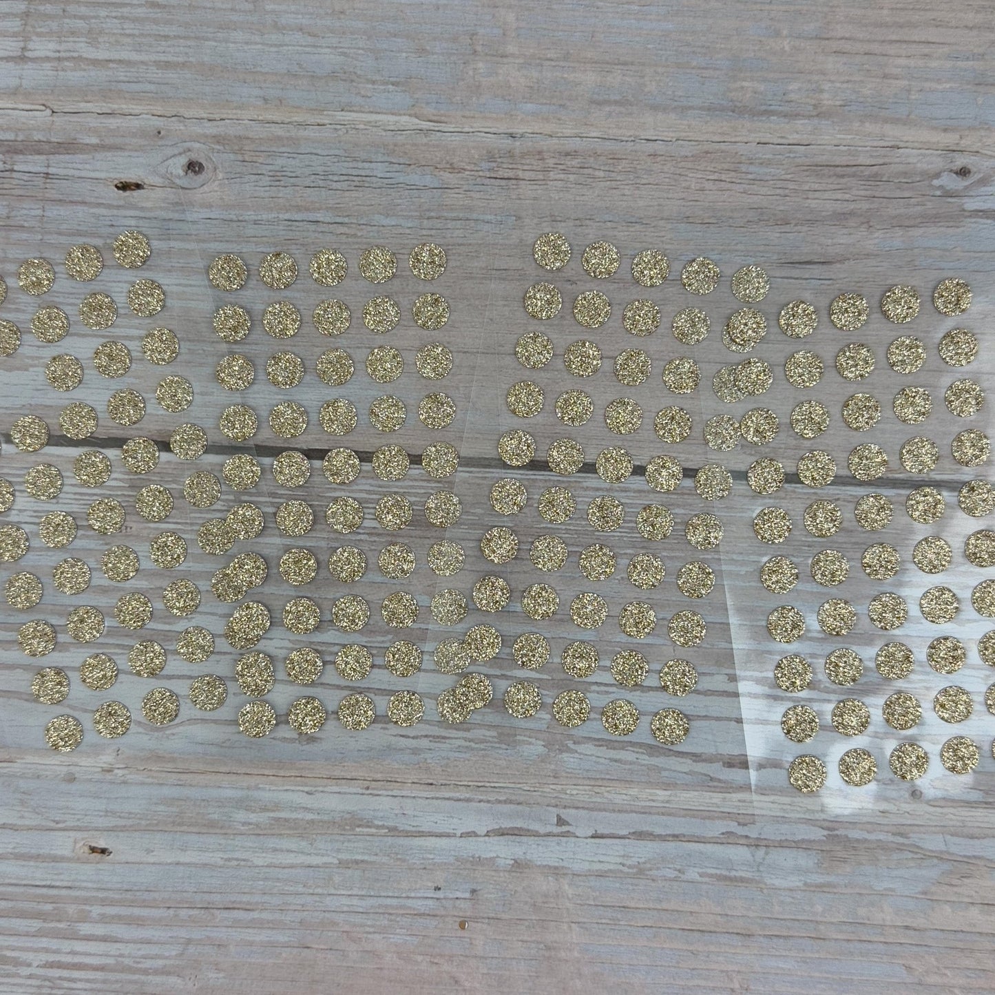 Goldene Glitzer - Punkte (Sticker) - IN LOVE WITH PAPER