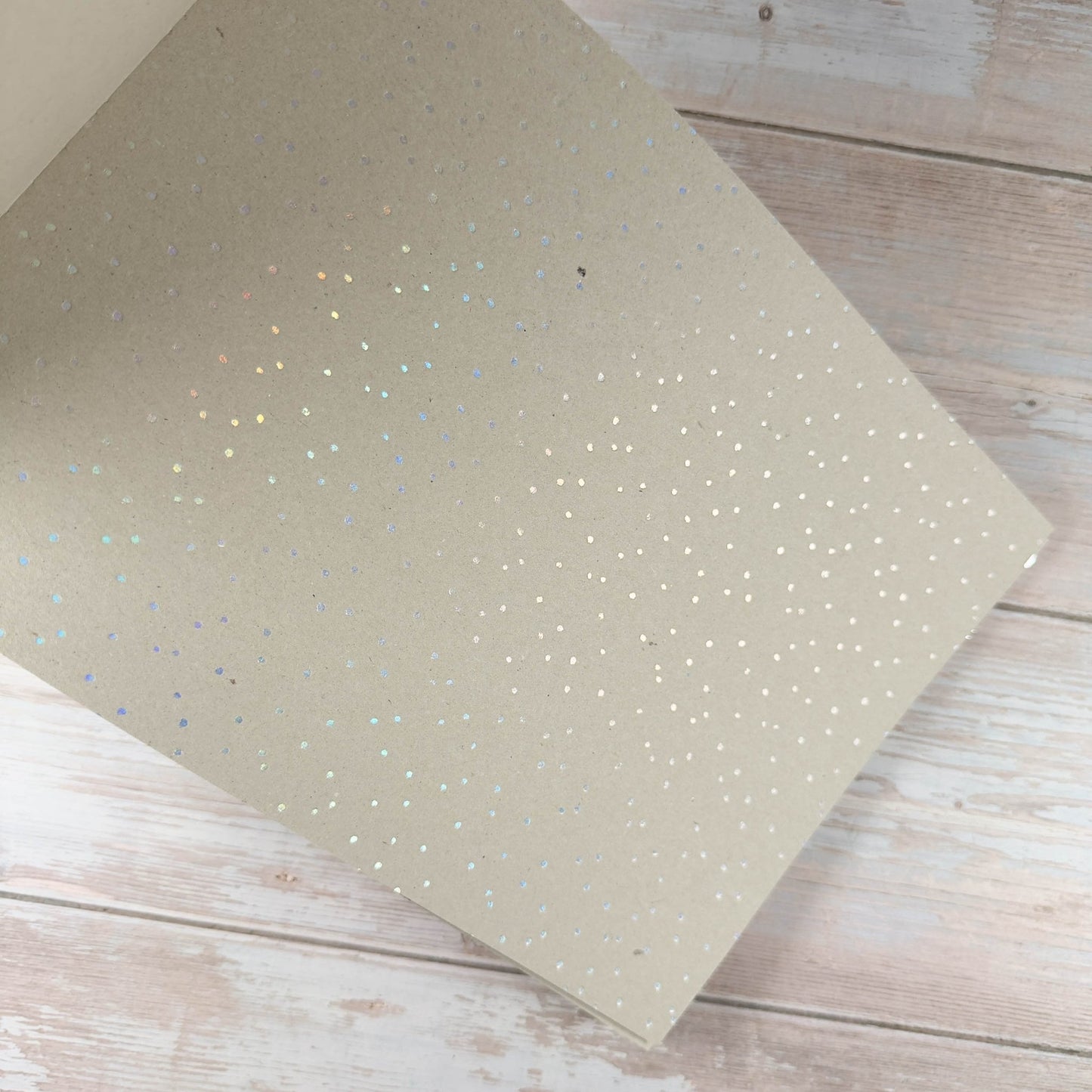Graukarton Block Hot Foil metallic (20 Blatt) - IN LOVE WITH PAPER