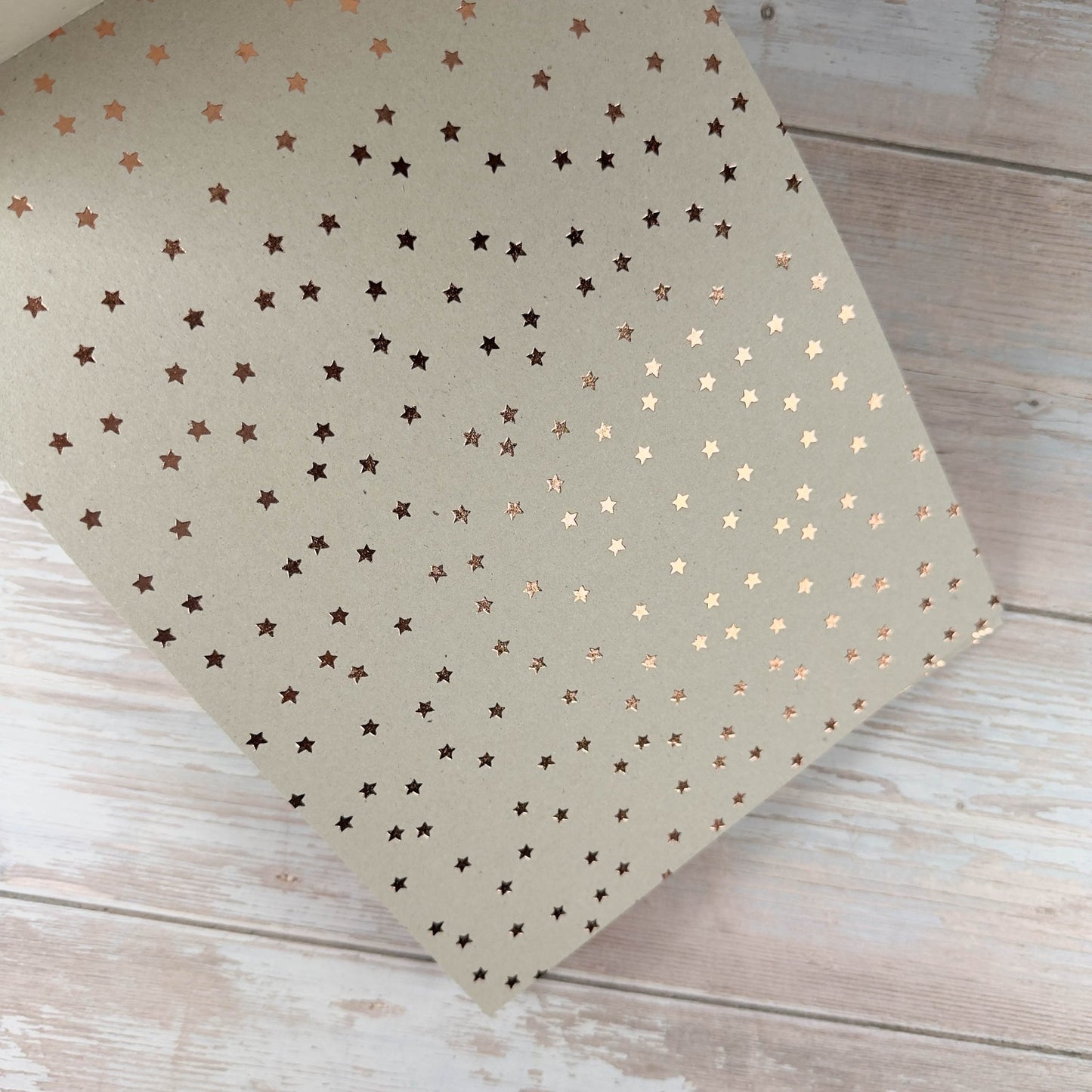 Graukarton Block Hot Foil metallic (20 Blatt) - IN LOVE WITH PAPER