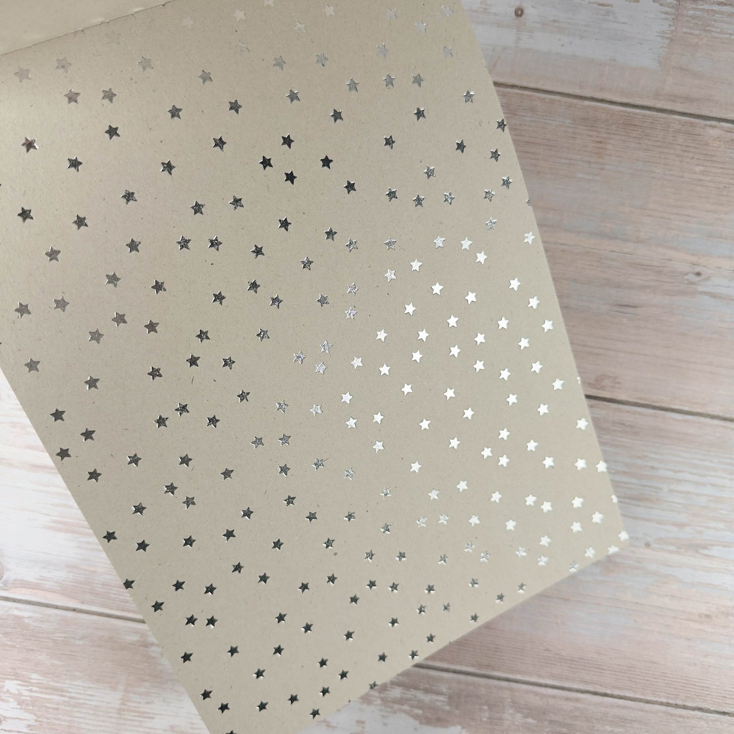Graukarton Block Hot Foil metallic (20 Blatt) - IN LOVE WITH PAPER