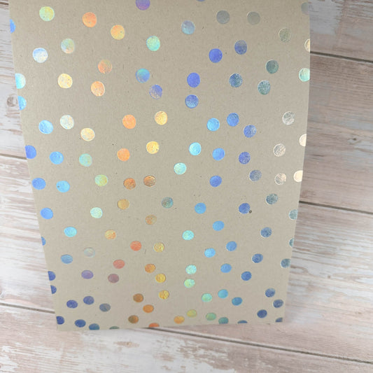 Graukarton Block Hot Foil metallic (20 Blatt)