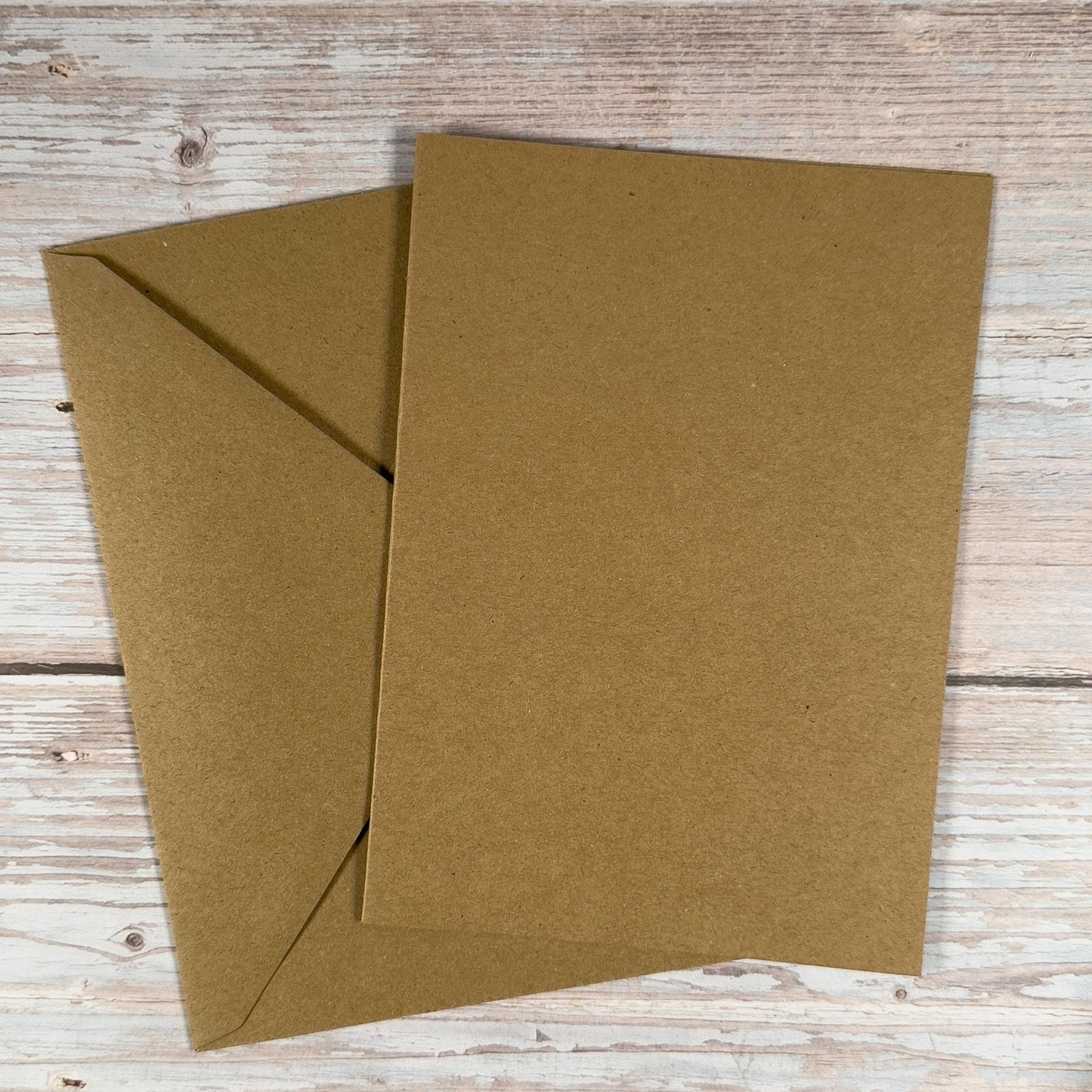 Klappkarten - Set "Kraftpapier" DIN B6 (30teilig) - IN LOVE WITH PAPER