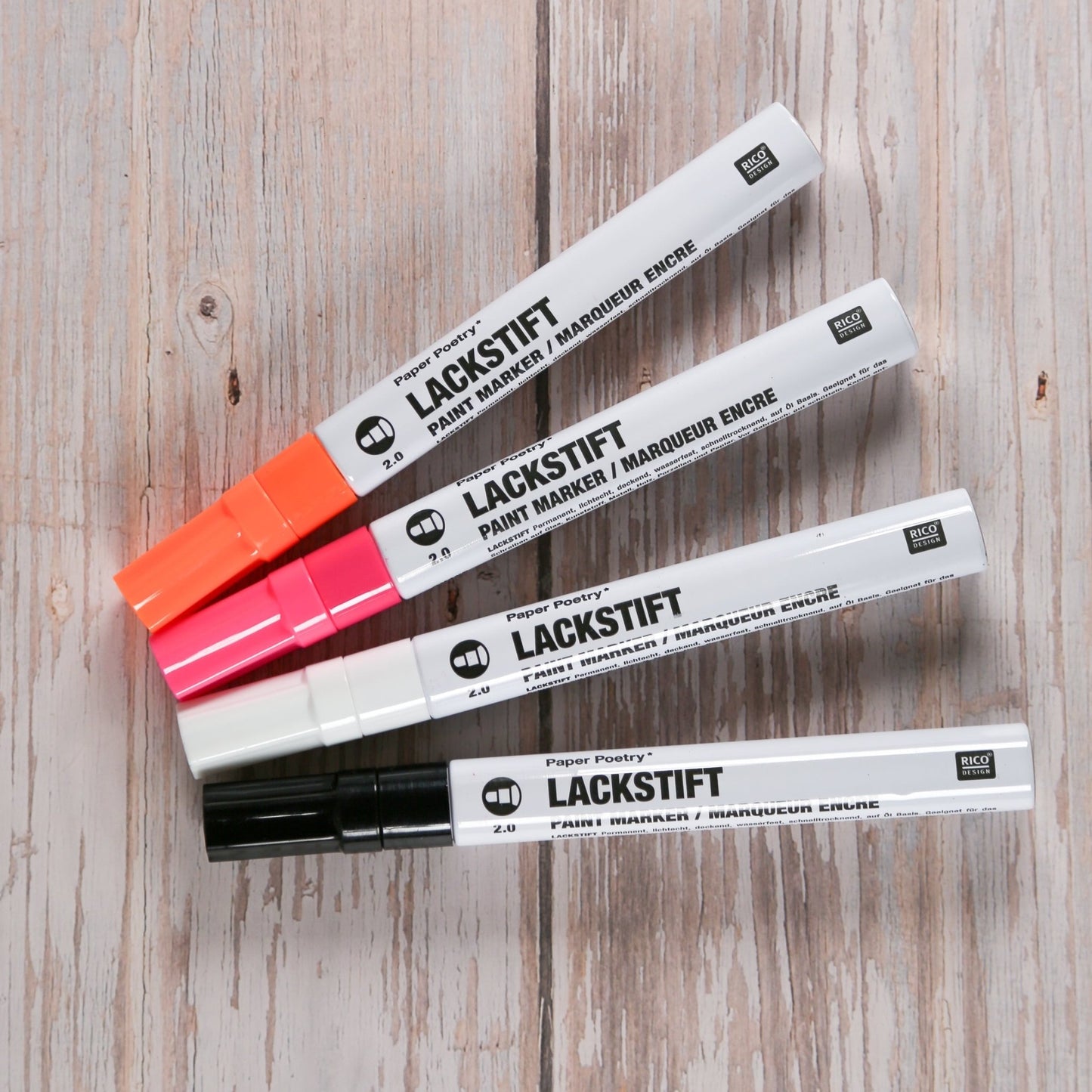 Lackstift Set "Neon" - IN LOVE WITH PAPER