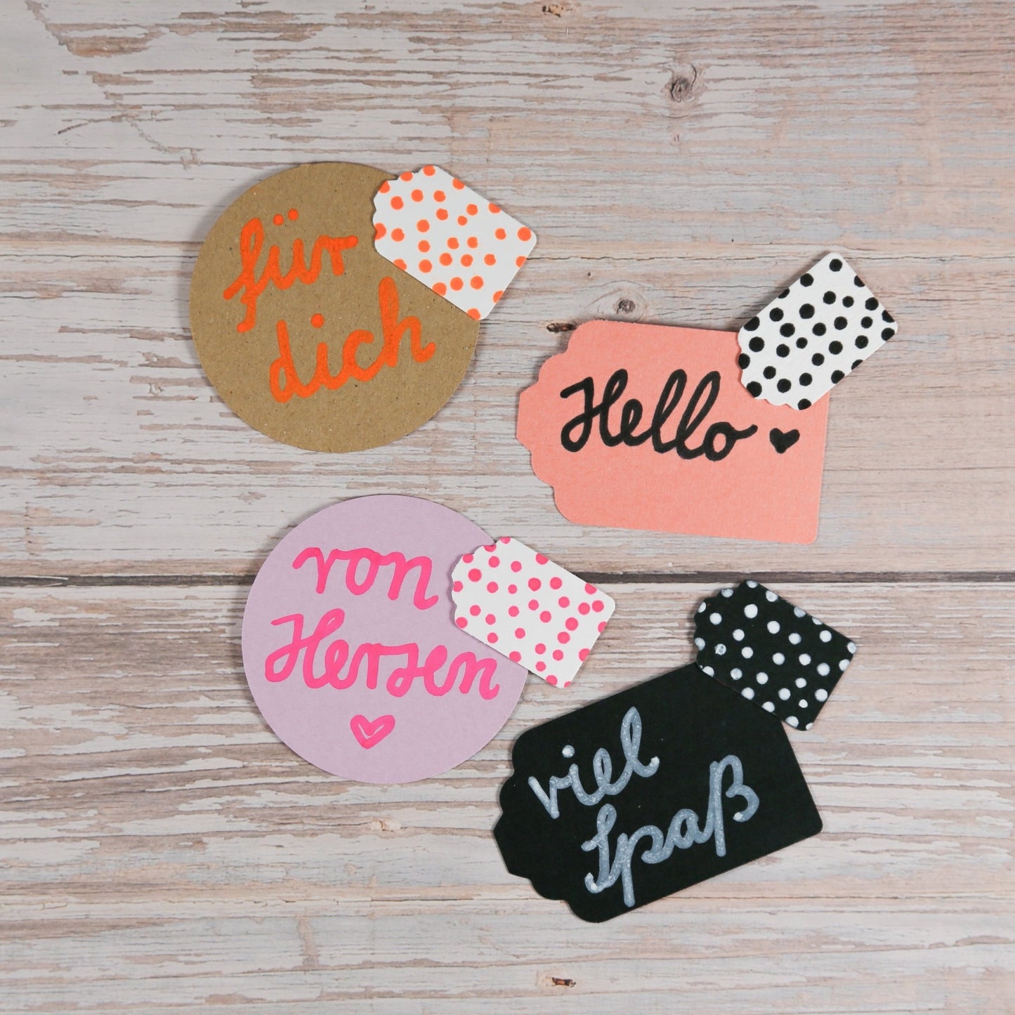 Lackstift Set "Neon" - IN LOVE WITH PAPER