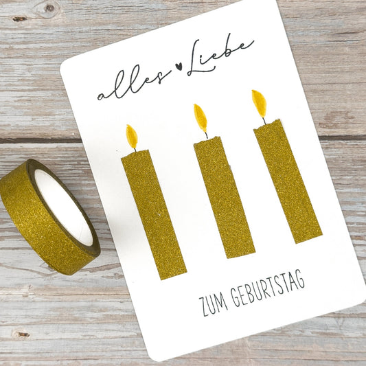 Masking-Tape Gold (Klebeband metallic)