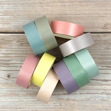 Masking-Tape Pastell (Klebeband) 10er Set
