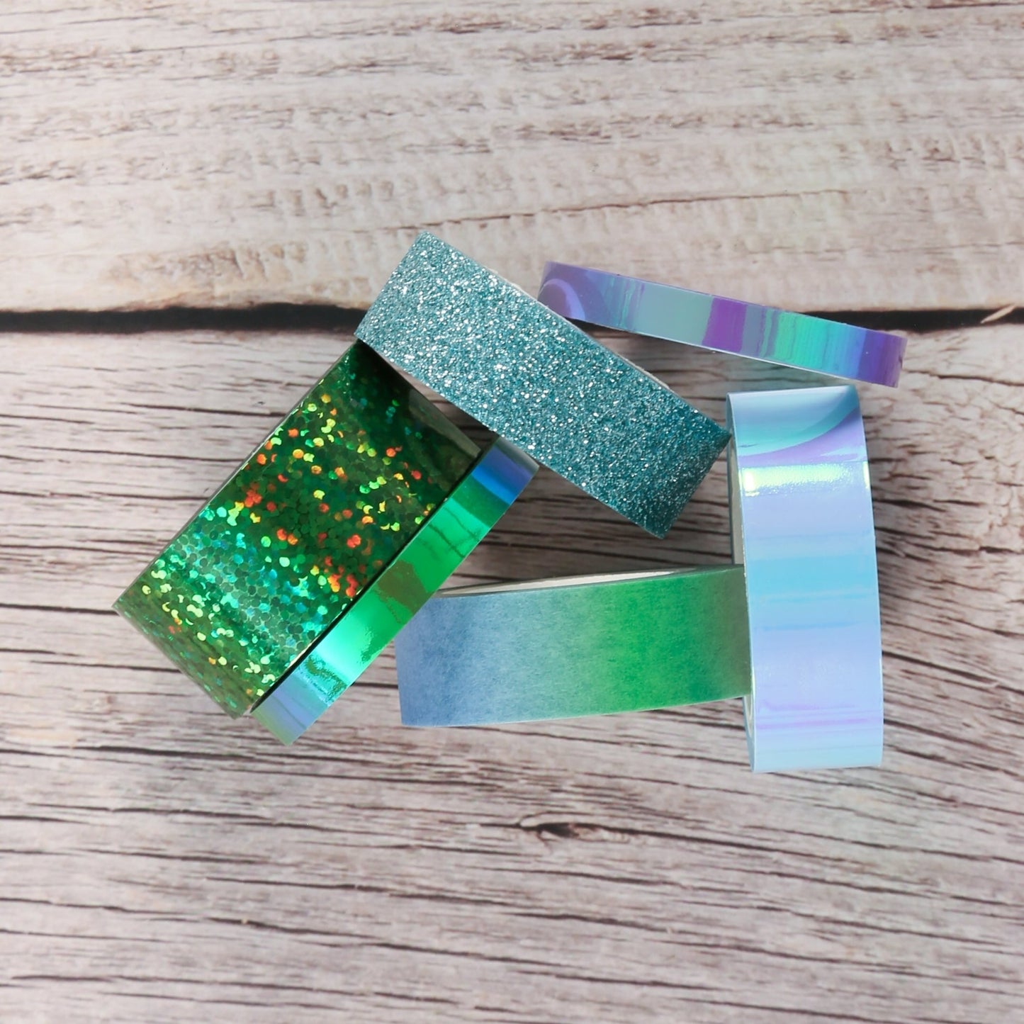 Masking-Tape Set Grün/Blau 6er Set - IN LOVE WITH PAPER
