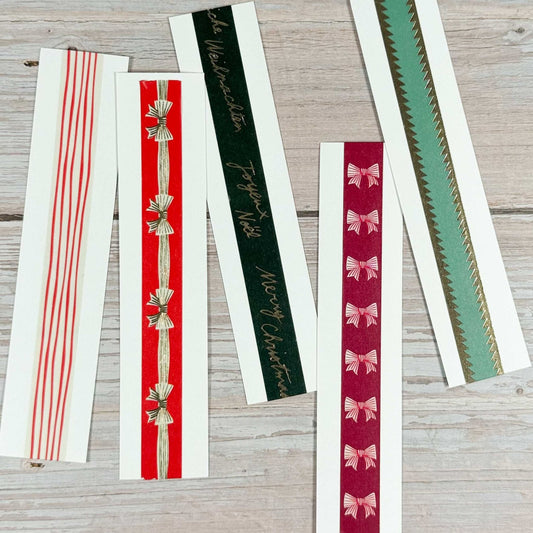 Masking-Tape Weihnachten/Schleifen 5er Set