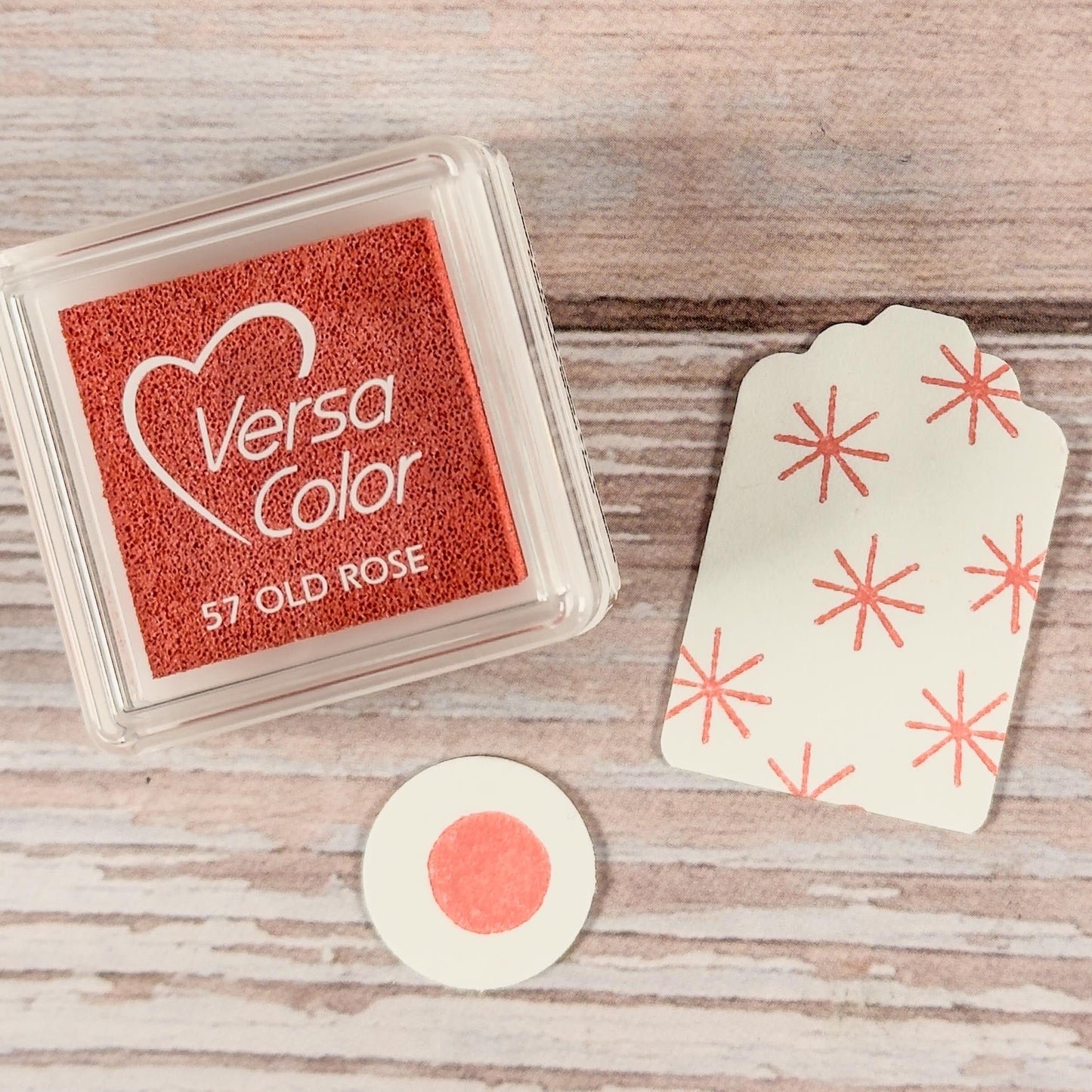 Mini - Stempelkissen Altrosa - VersaColor Old Rose - IN LOVE WITH PAPER