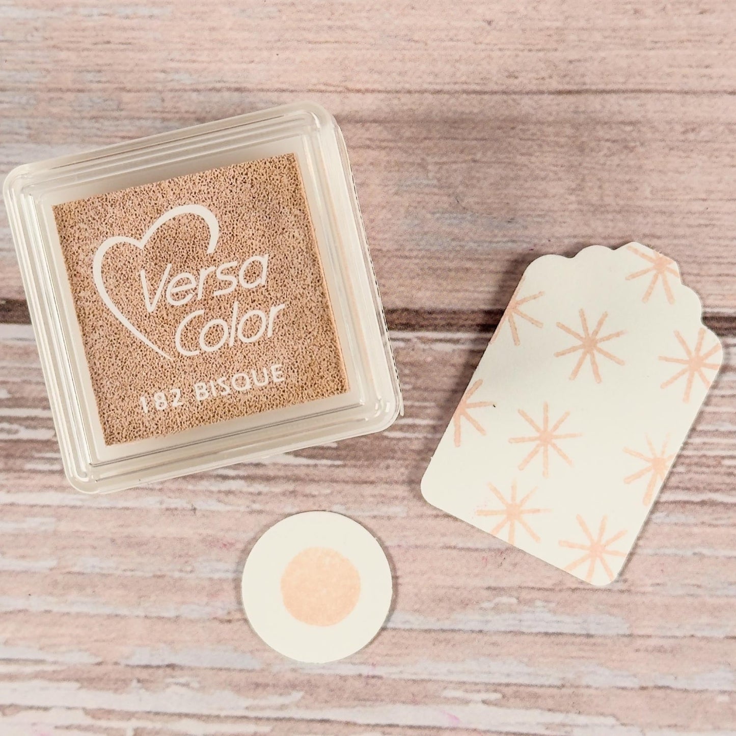 Mini - Stempelkissen Beige - VersaColor Bisque - IN LOVE WITH PAPER