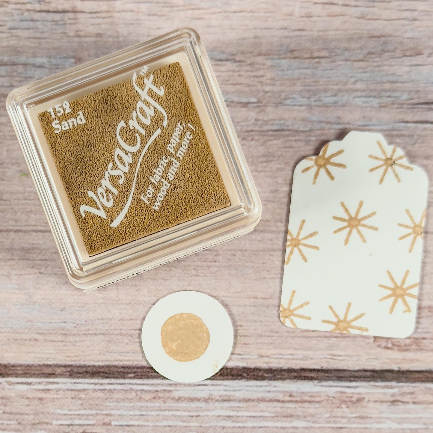 Mini - Stempelkissen Beige - VersaCraft Sand - IN LOVE WITH PAPER