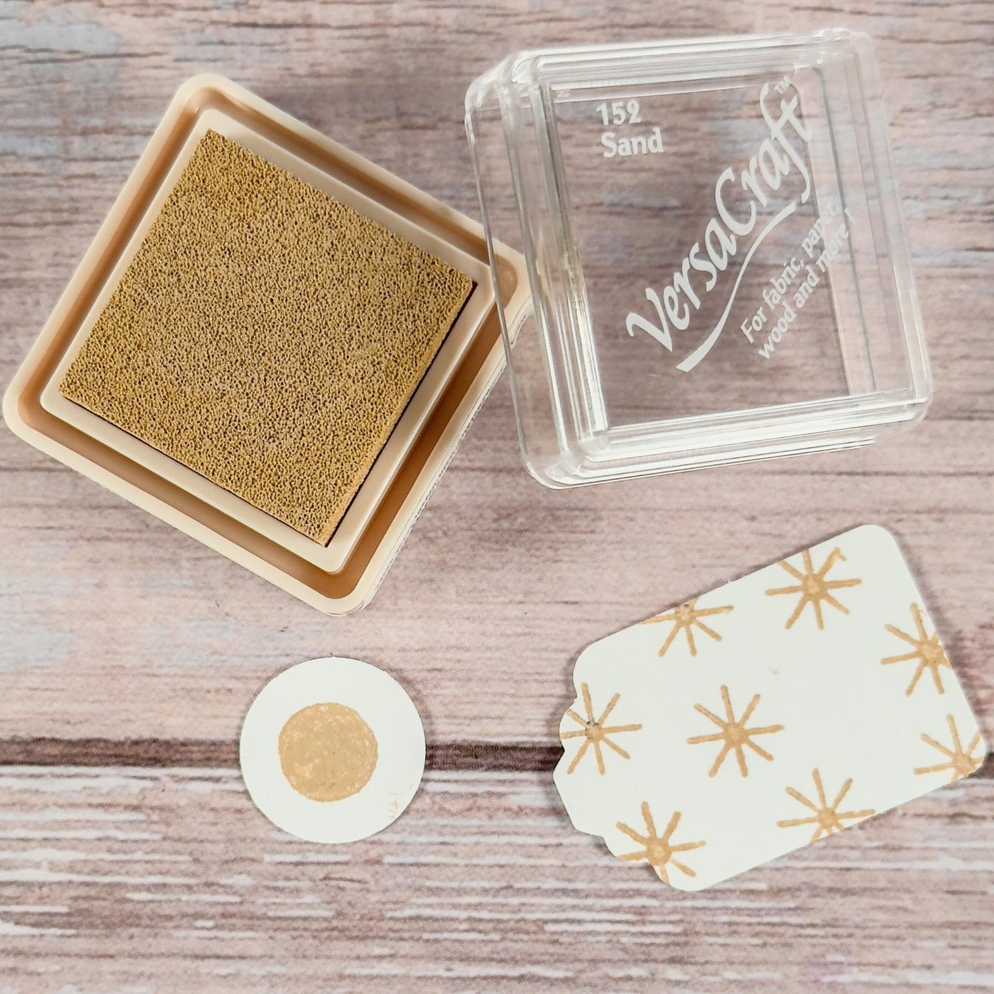 Mini - Stempelkissen Beige - VersaCraft Sand - IN LOVE WITH PAPER