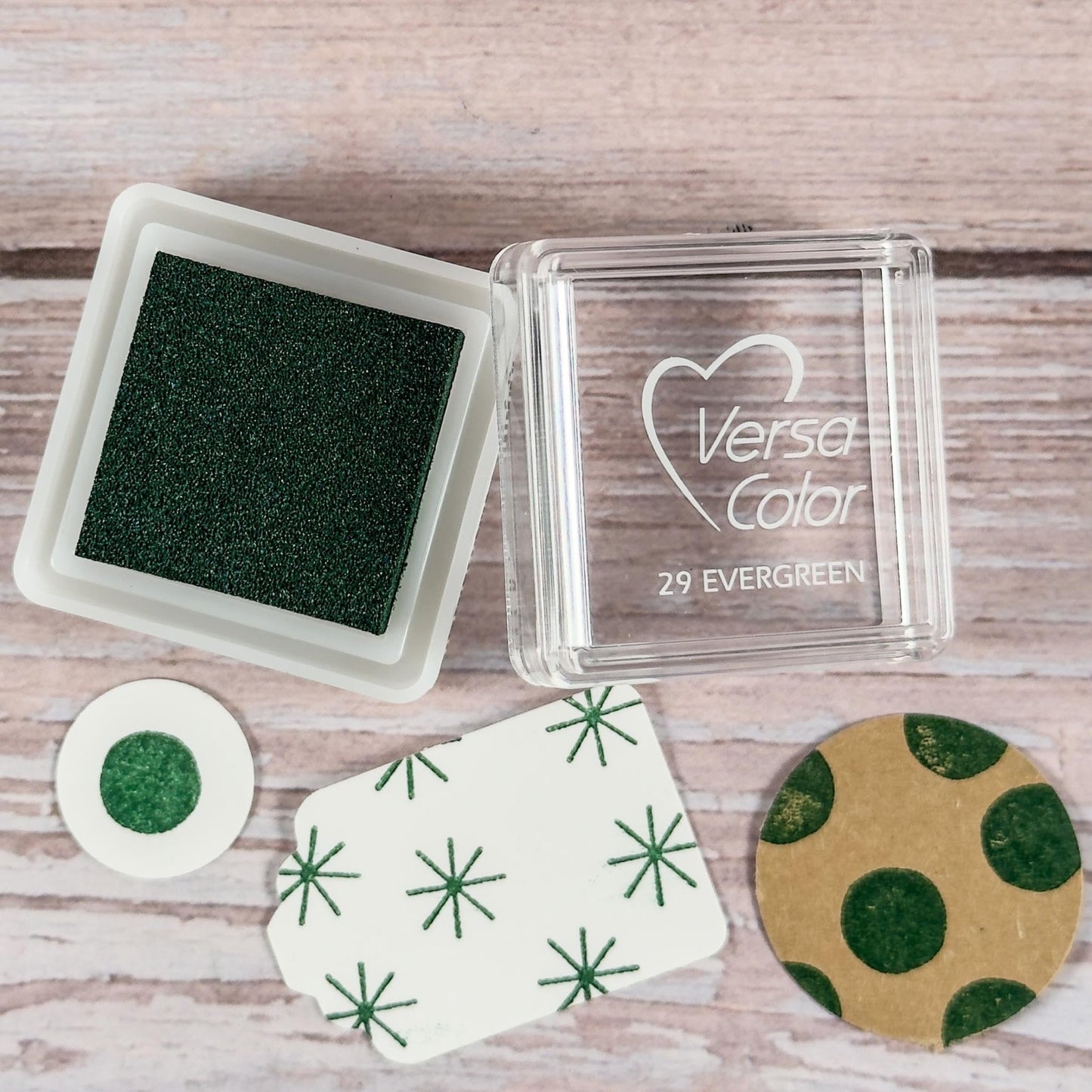 Mini - Stempelkissen Dunkelgrün - VersaColor Evergreen - IN LOVE WITH PAPER