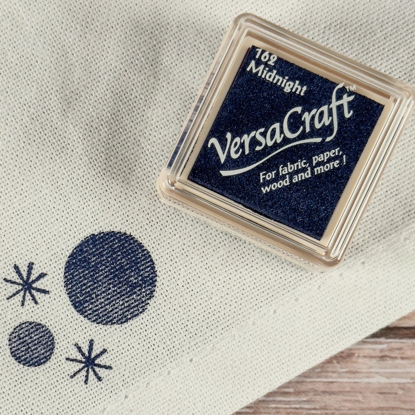 Mini - Stempelkissen Dunkellau - VersaCraft Midnight Blue - IN LOVE WITH PAPER