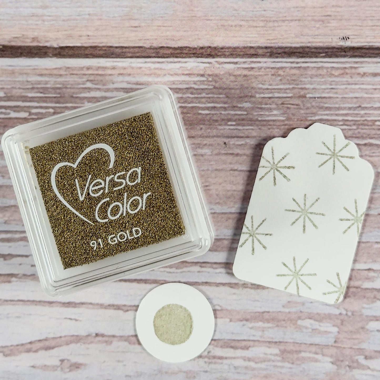 Mini - Stempelkissen Gold - VersaColor Gold - IN LOVE WITH PAPER