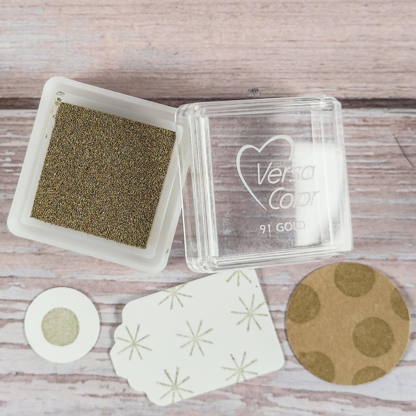 Mini - Stempelkissen Gold - VersaColor Gold - IN LOVE WITH PAPER