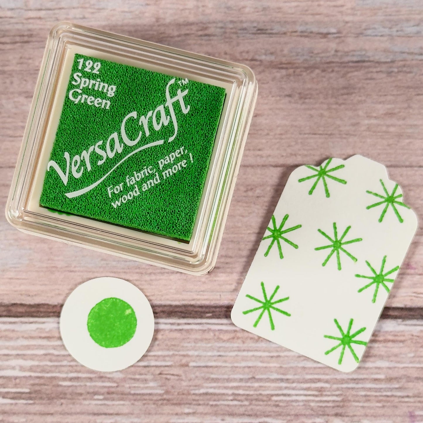 Mini - Stempelkissen Grün - VersaCraft Spring Green - IN LOVE WITH PAPER