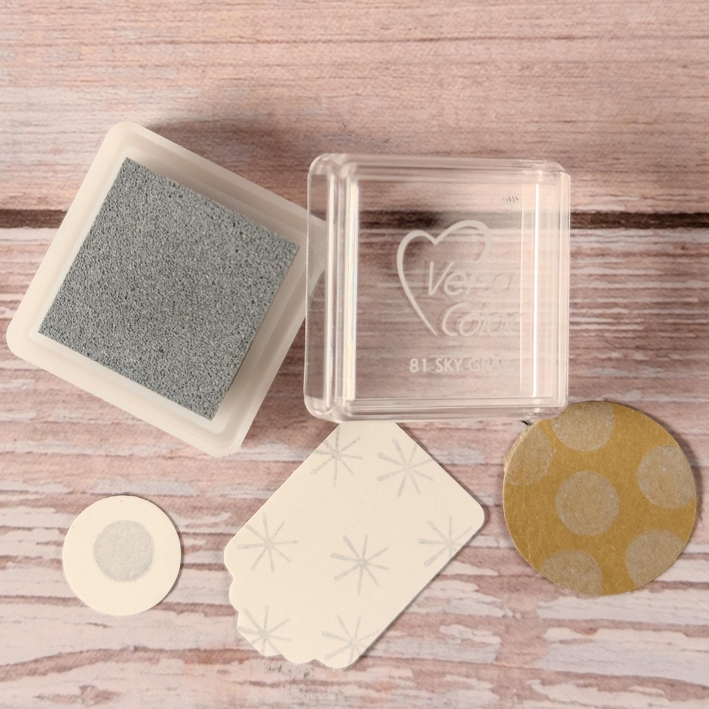 Mini - Stempelkissen Hellgrau - VersaColor Sky Gray - IN LOVE WITH PAPER