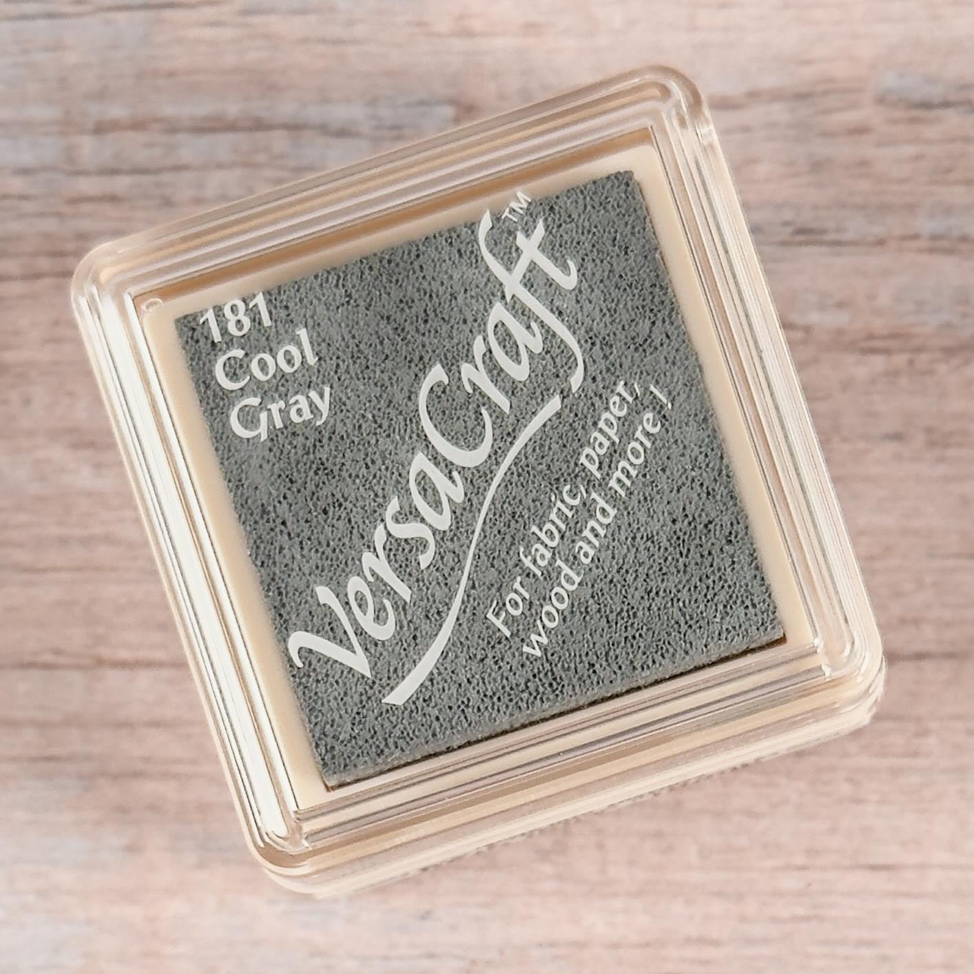 Mini - Stempelkissen Hellgrau - VersaCraft Cool Gray - IN LOVE WITH PAPER