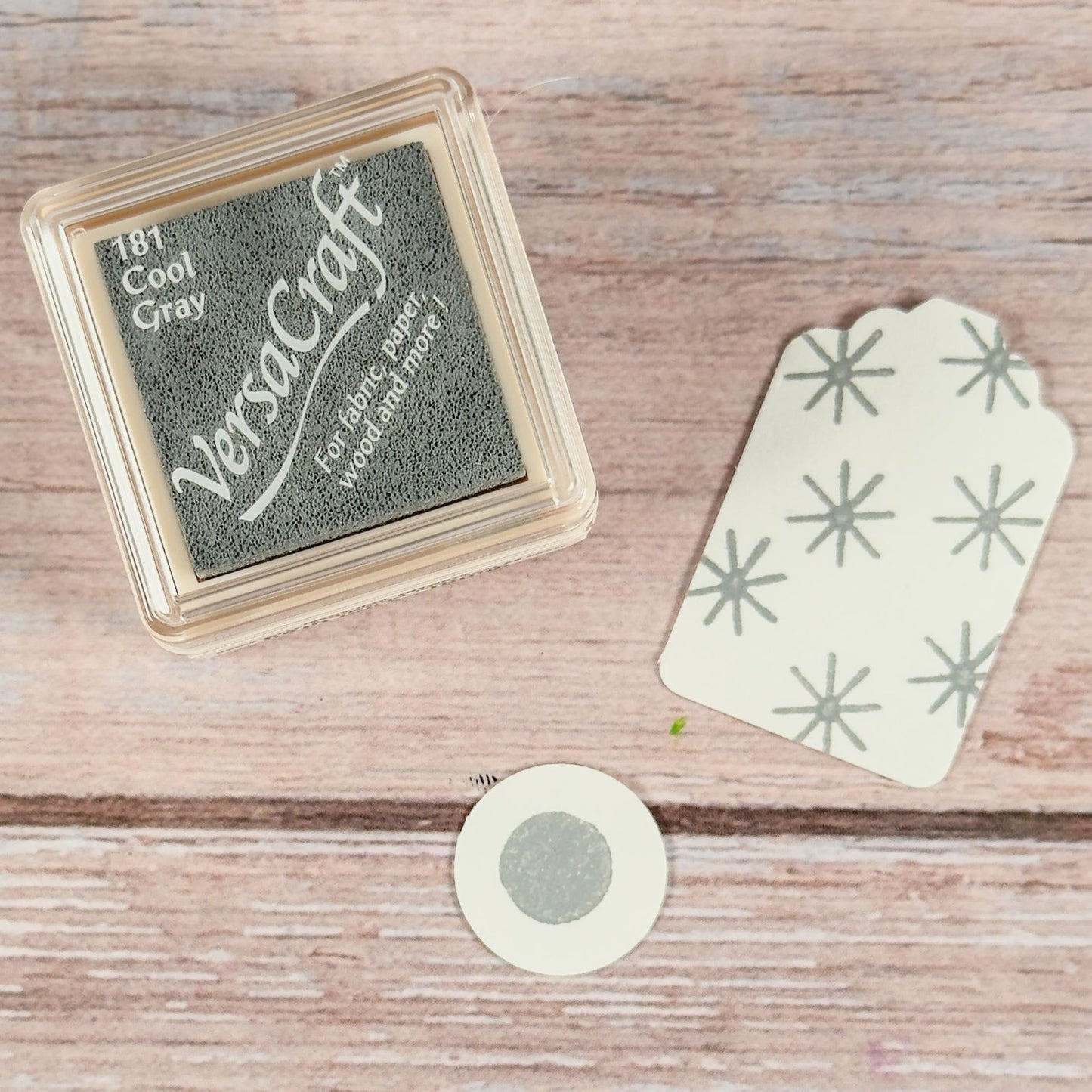 Mini - Stempelkissen Hellgrau - VersaCraft Cool Gray - IN LOVE WITH PAPER