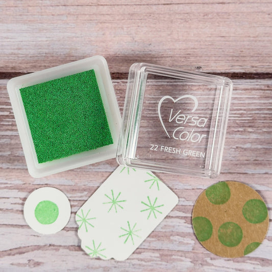 Mini-Stempelkissen Hellgrün - VersaColor Fresh Green