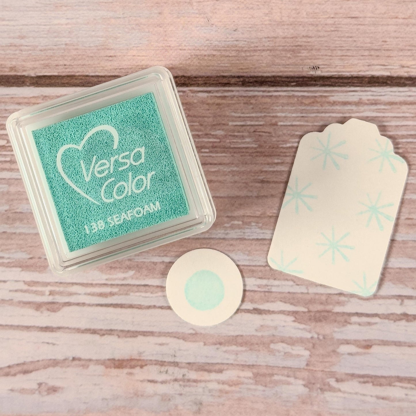 Mini - Stempelkissen Helltürkis - VersaColor Seafoam - IN LOVE WITH PAPER