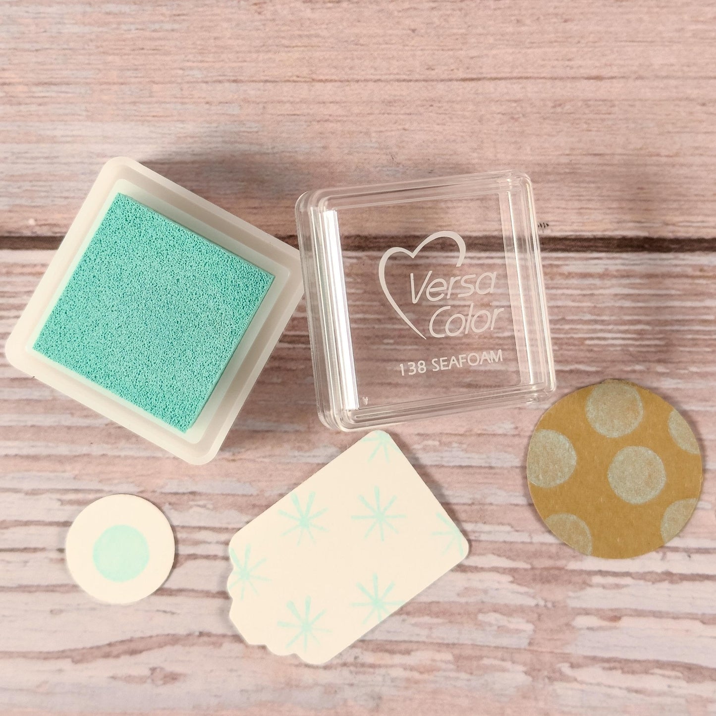 Mini - Stempelkissen Helltürkis - VersaColor Seafoam - IN LOVE WITH PAPER