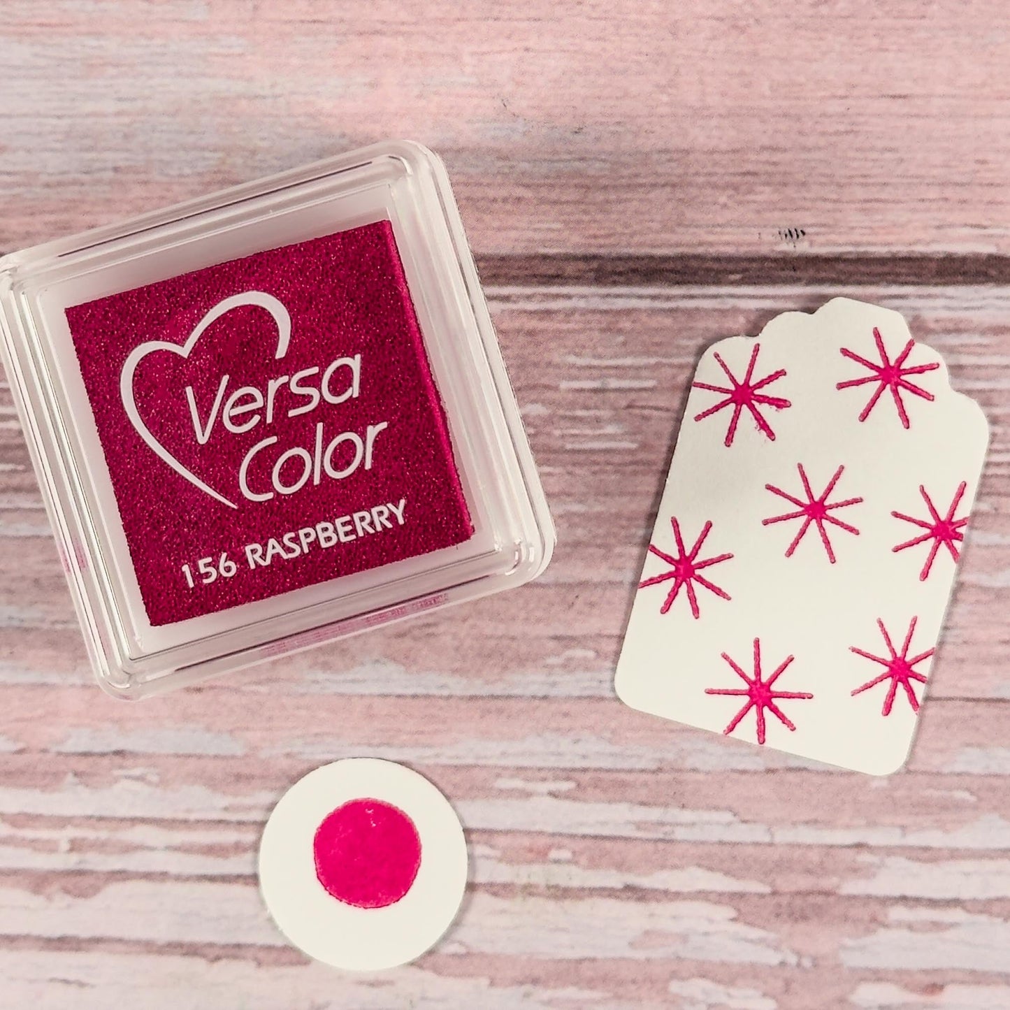 Mini - Stempelkissen Himbeerrosa - VersaColor Raspberry - IN LOVE WITH PAPER