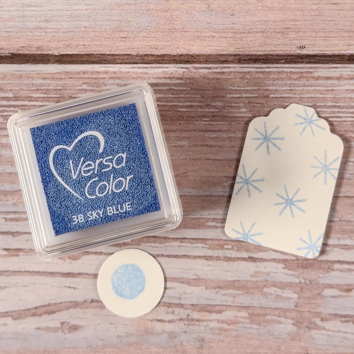 Mini - Stempelkissen Himmelblau - VersaColor Sky Blue - IN LOVE WITH PAPER