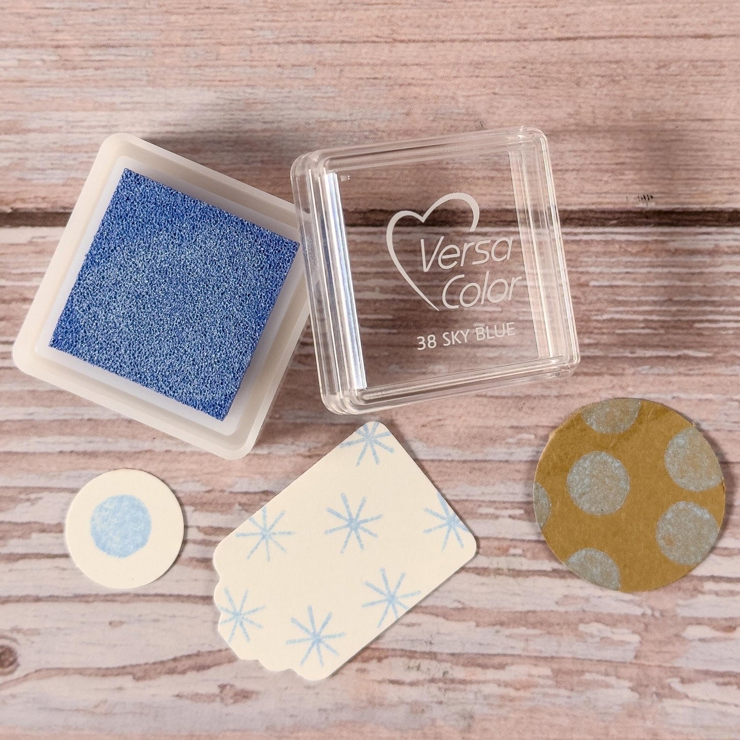 Mini - Stempelkissen Himmelblau - VersaColor Sky Blue - IN LOVE WITH PAPER