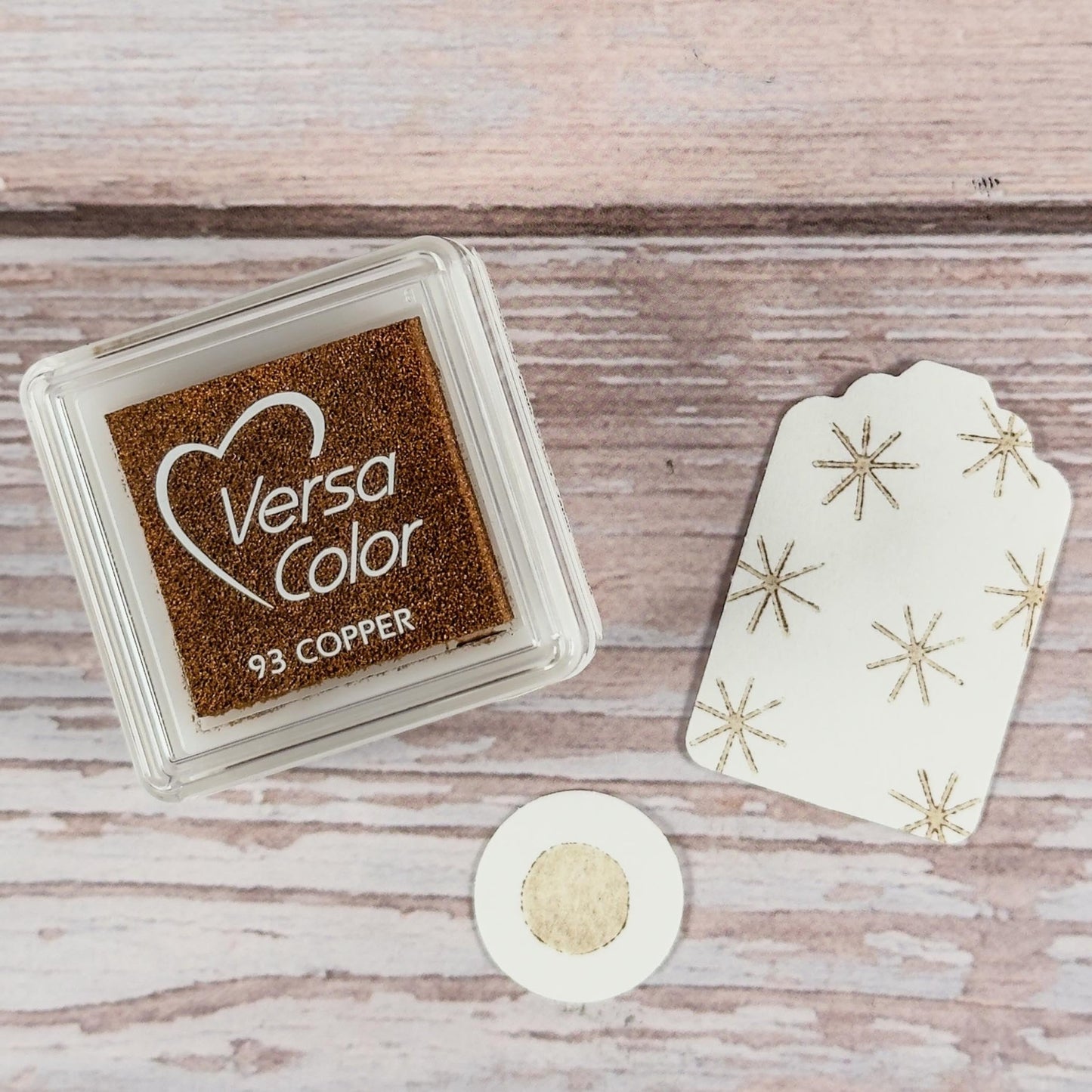 Mini - Stempelkissen Kupfer - VersaColor Copper - IN LOVE WITH PAPER